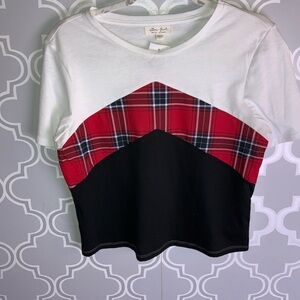 Ultra flirt short sleeves tee size large